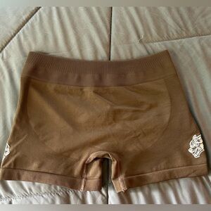 Wolves Forever “Katya” Seamless Shorts in Desert Dust - S